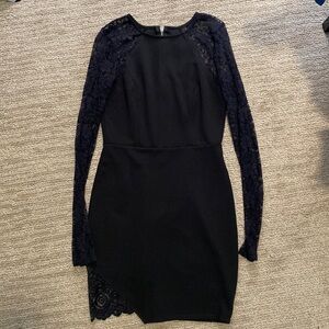 Women’s black mini dress